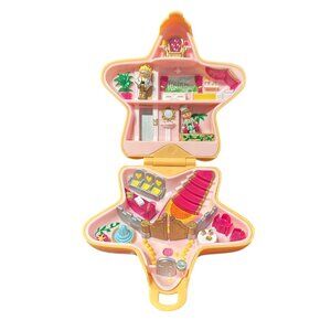 Vintage Polly Pocket Hollywood Star Hotel 1992 Bluebird Complete Compact Playset